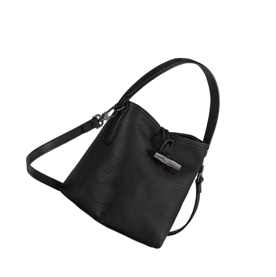 Longchamp Roseau Essential S Handtas Dames Zwart | NL-AX19786