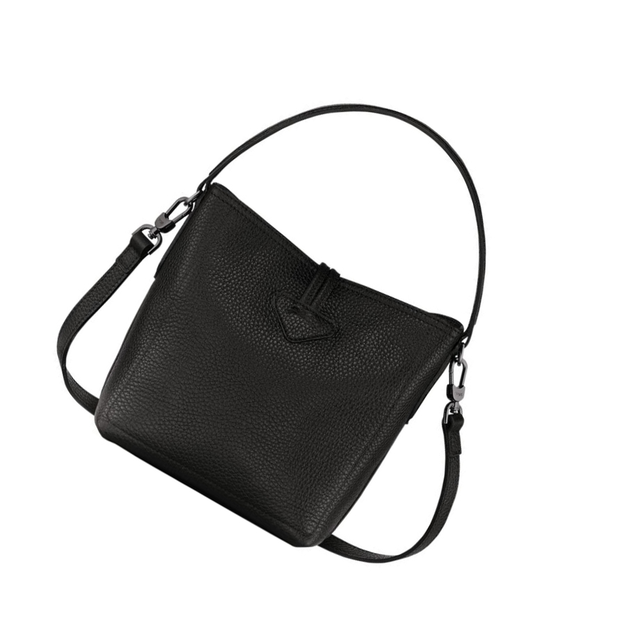 Longchamp Roseau Essential S Handtas Dames Zwart | NL-AX19786