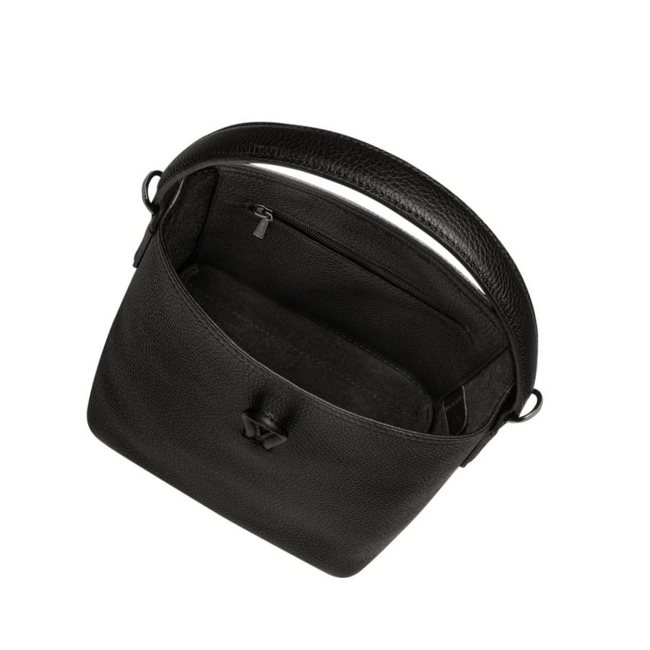 Longchamp Roseau Essential S Handtas Dames Zwart | NL-AX19786