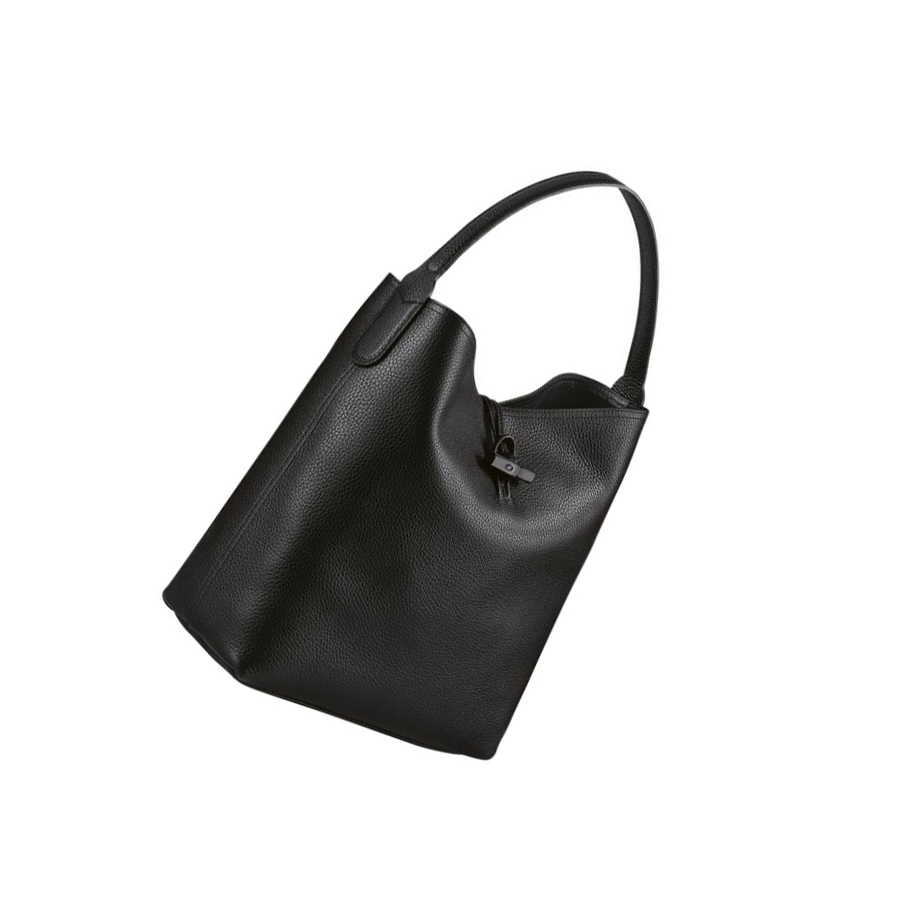 Longchamp Roseau Essential Schoudertassen Dames Zwart | NL-AD79836