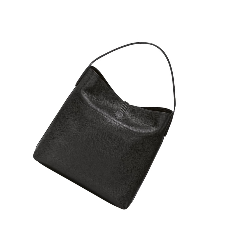 Longchamp Roseau Essential Schoudertassen Dames Zwart | NL-AD79836