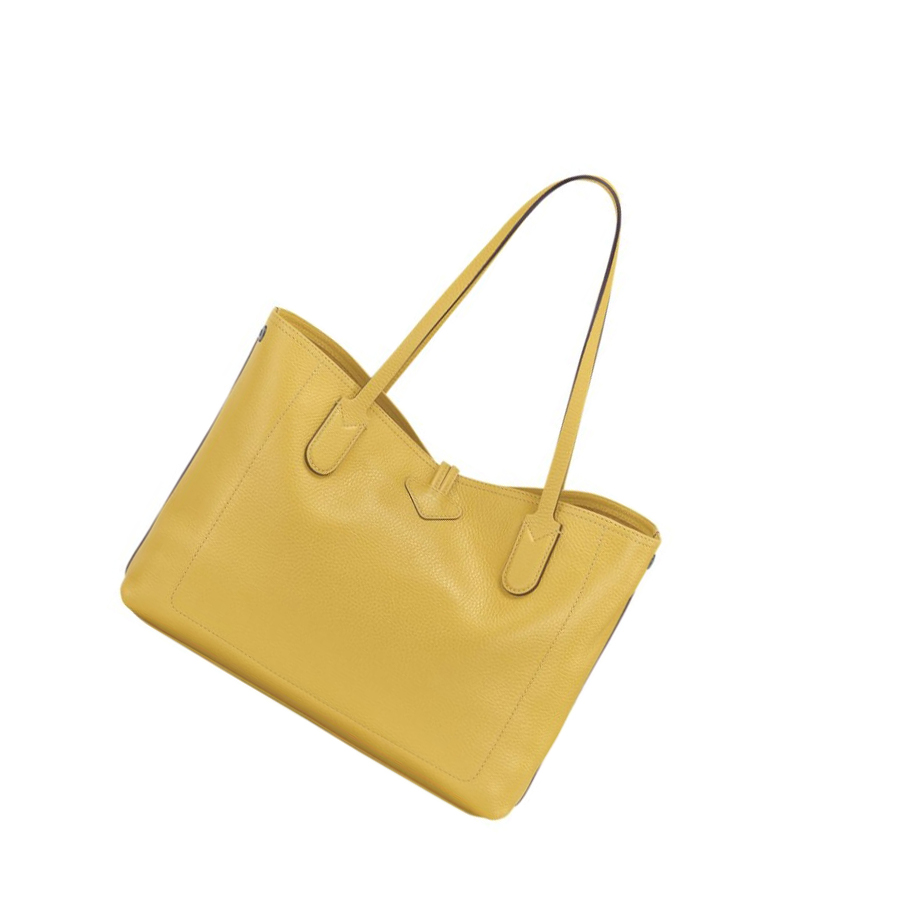 Longchamp Roseau Essential Schoudertassen Dames Geel | NL-FP59730