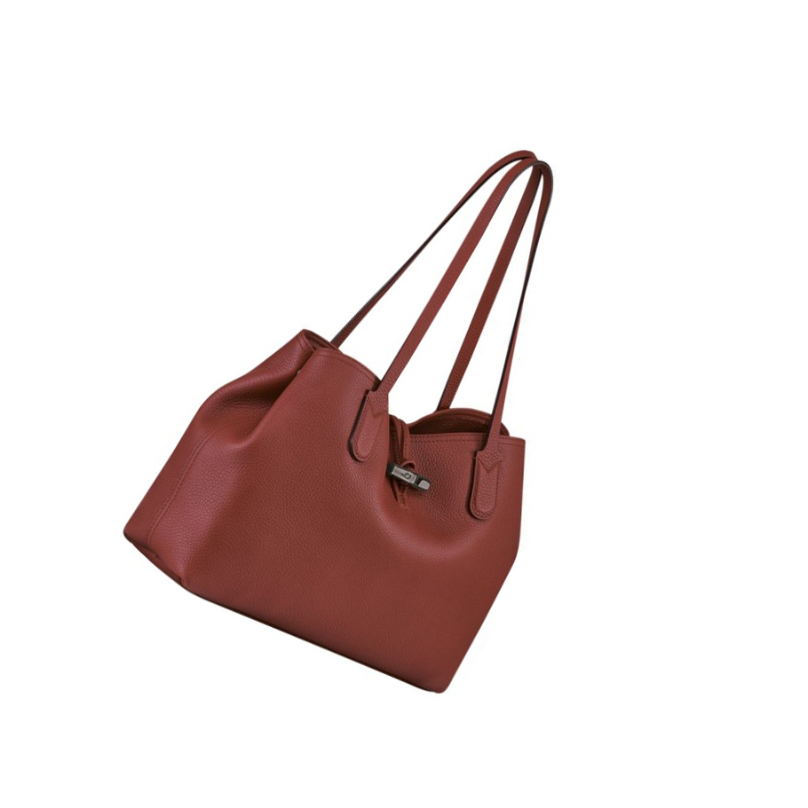 Longchamp Roseau Essential Schoudertassen Dames Bruin | NL-KO43179