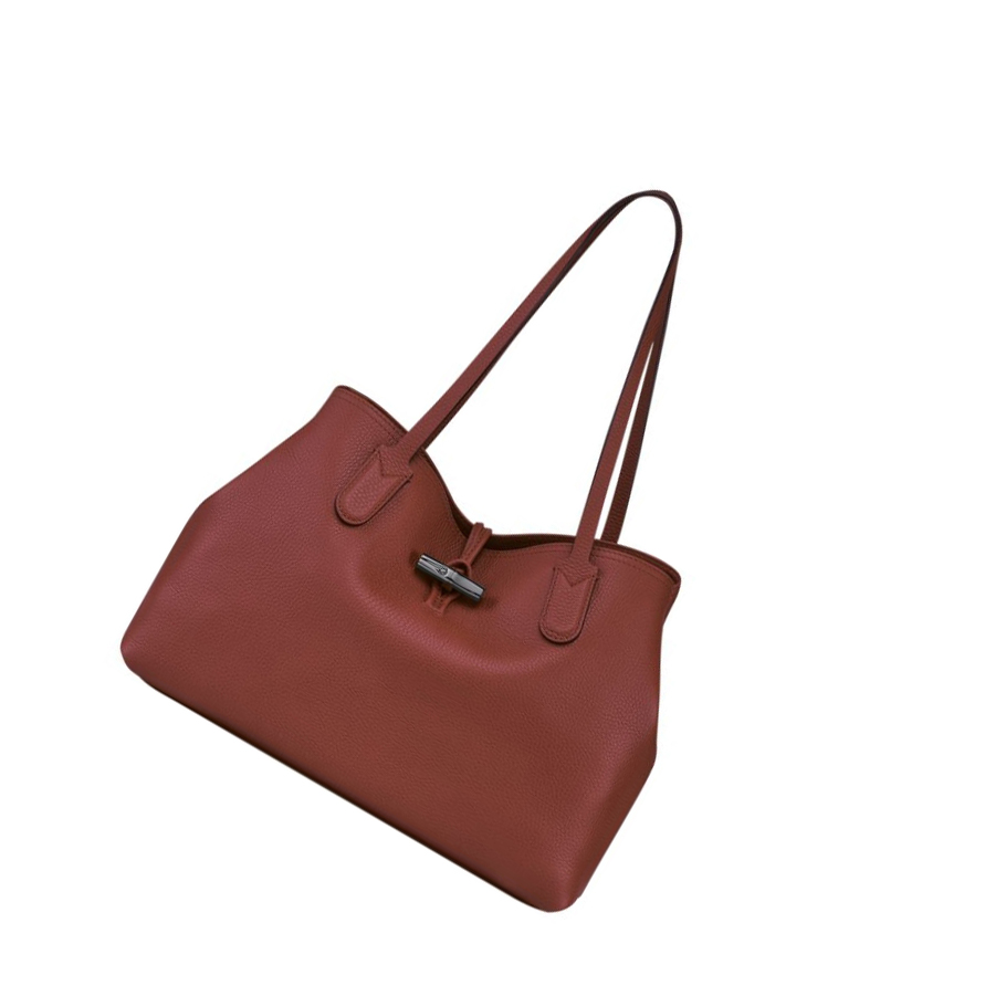 Longchamp Roseau Essential Schoudertassen Dames Bruin | NL-KO43179