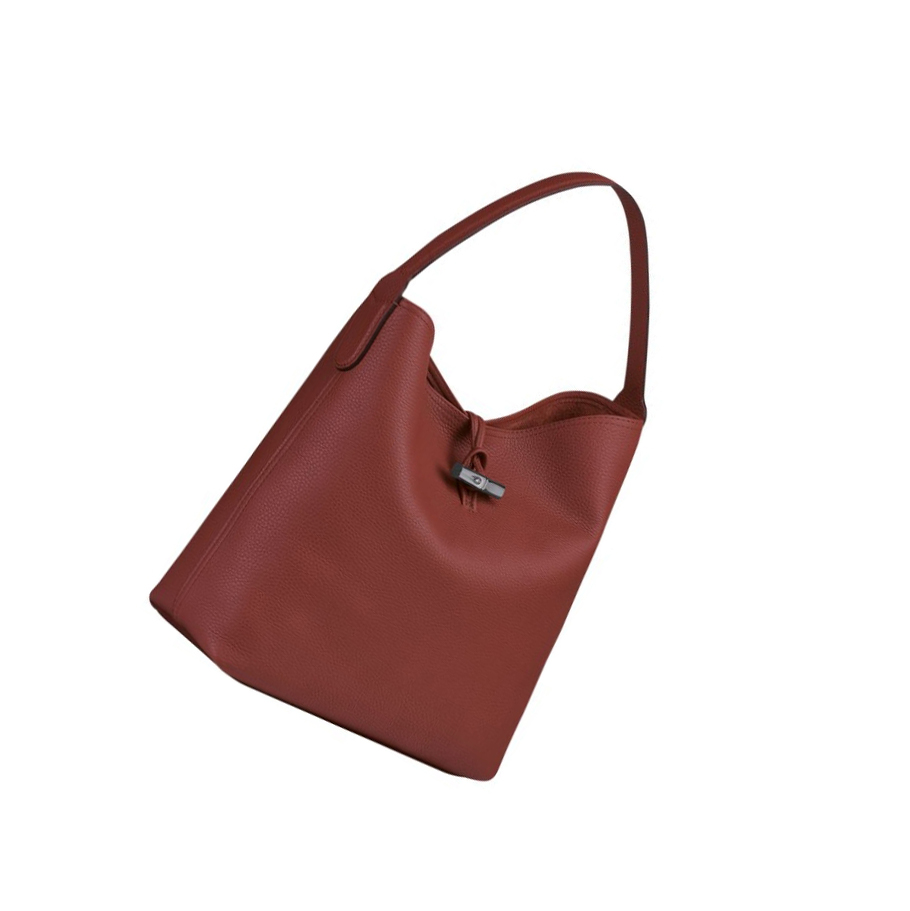 Longchamp Roseau Essential Schoudertassen Dames Bruin | NL-QT90435