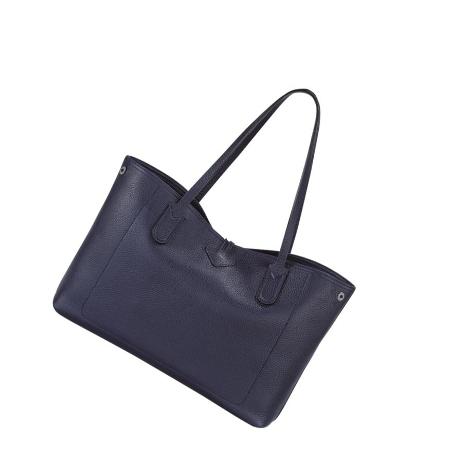 Longchamp Roseau Essential Schoudertassen Dames Donkerblauw | NL-WU86524