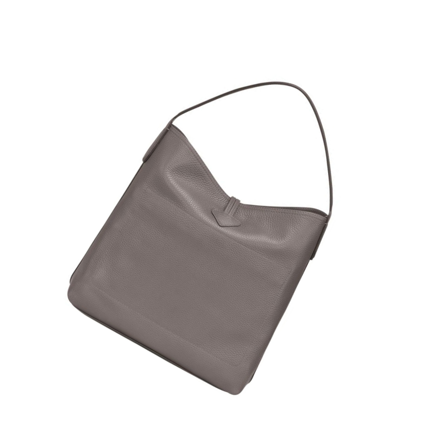Longchamp Roseau Essential Schoudertassen Dames Grijs | NL-XU94507