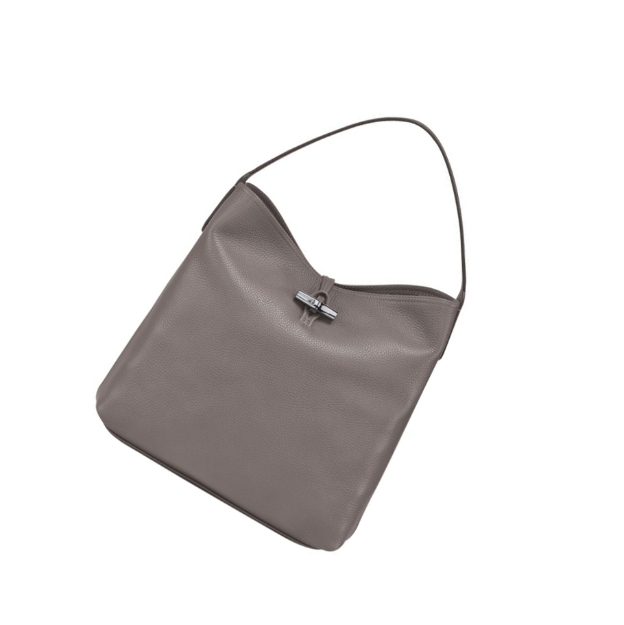 Longchamp Roseau Essential Schoudertassen Dames Grijs | NL-XU94507