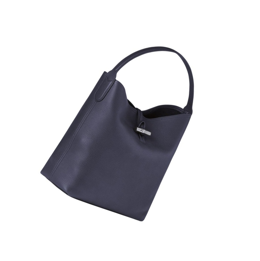 Longchamp Roseau Essential Schoudertassen Dames Donkerblauw | NL-XV34150