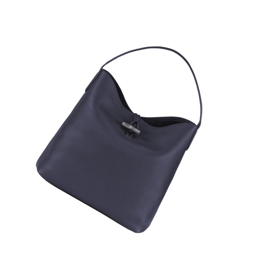 Longchamp Roseau Essential Schoudertassen Dames Donkerblauw | NL-XV34150