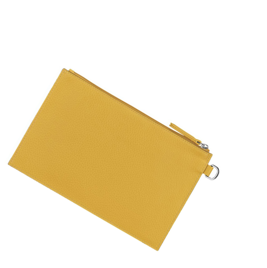 Longchamp Roseau Essential Zak Dames Geel | NL-PS52067