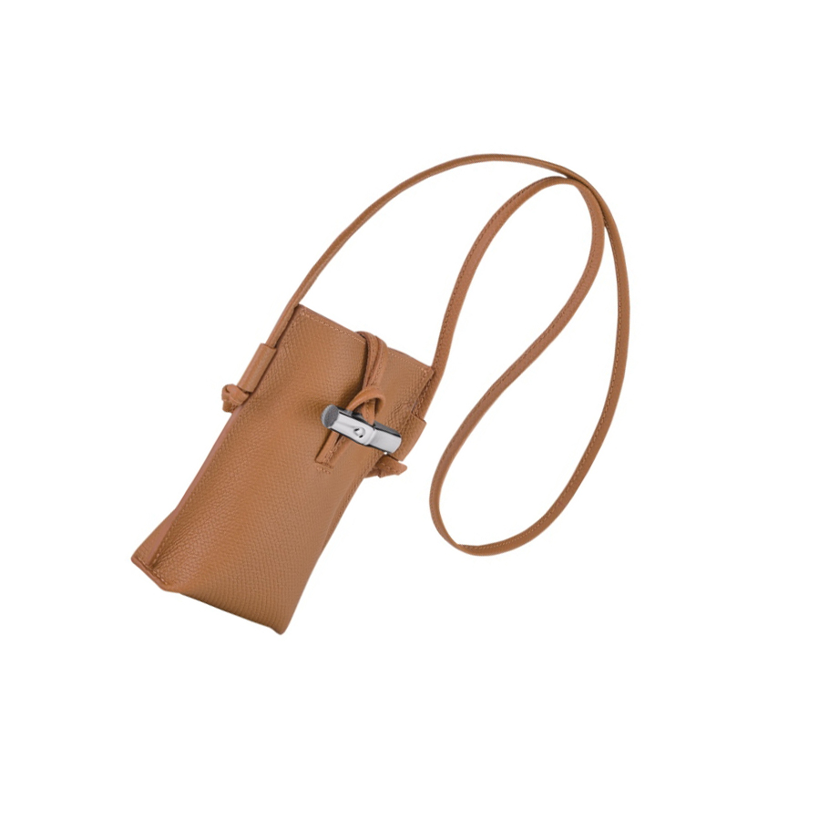 Longchamp Roseau Hoesje Dames Beige | NL-FB06374