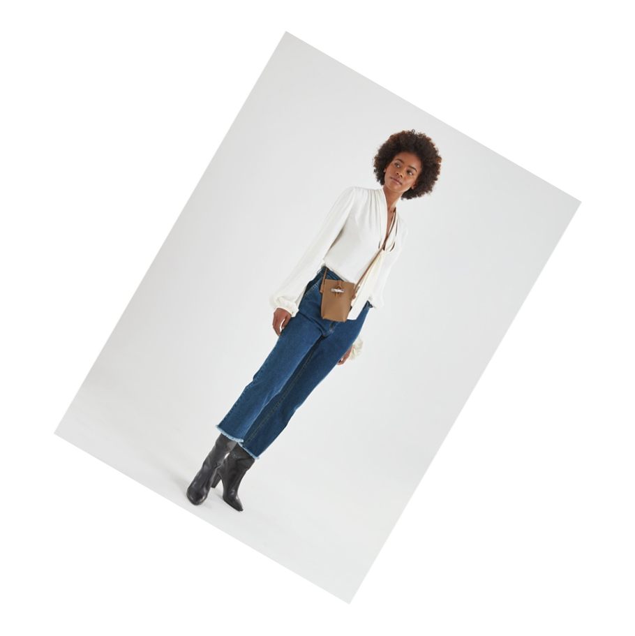 Longchamp Roseau Hoesje Dames Grijs | NL-UY76529