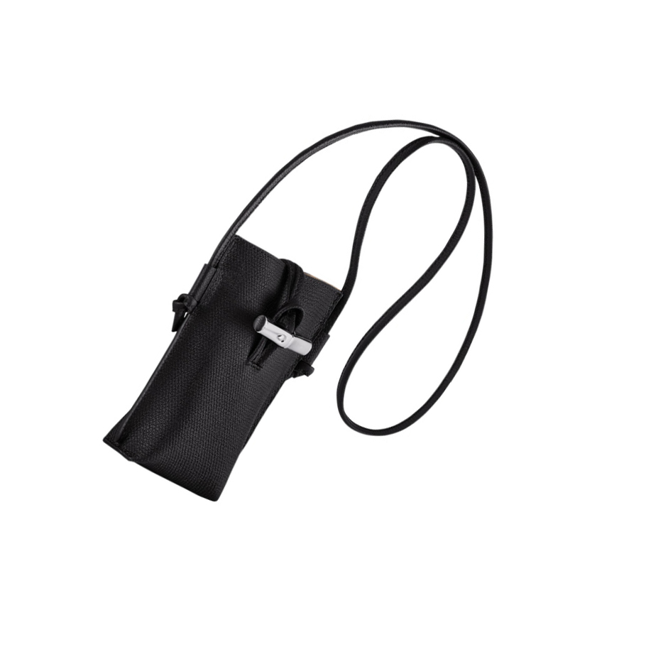 Longchamp Roseau Hoesje Dames Zwart | NL-WR56093