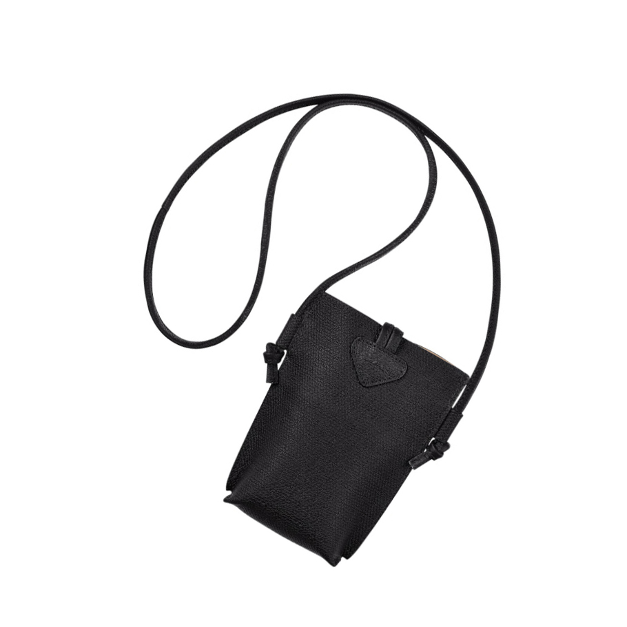 Longchamp Roseau Hoesje Dames Zwart | NL-WR56093