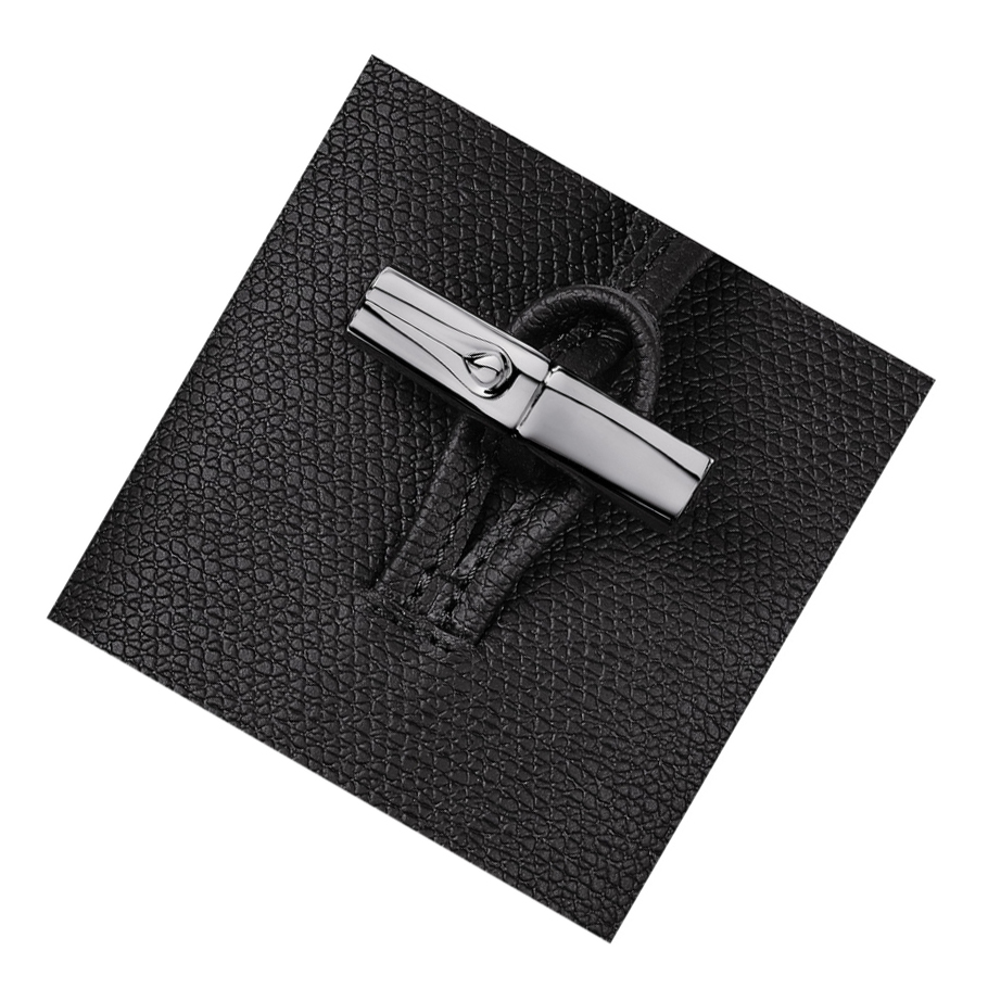 Longchamp Roseau Hoesje Dames Zwart | NL-WR56093
