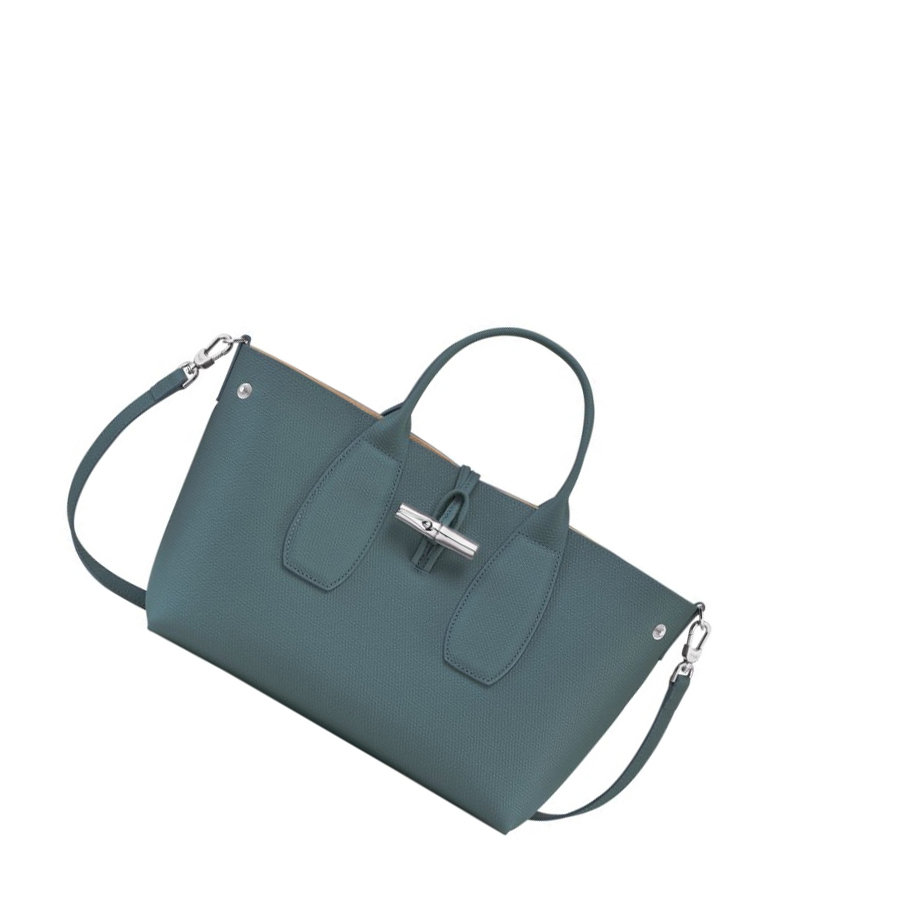 Longchamp Roseau M Handtas Dames Blauw | NL-WB13856