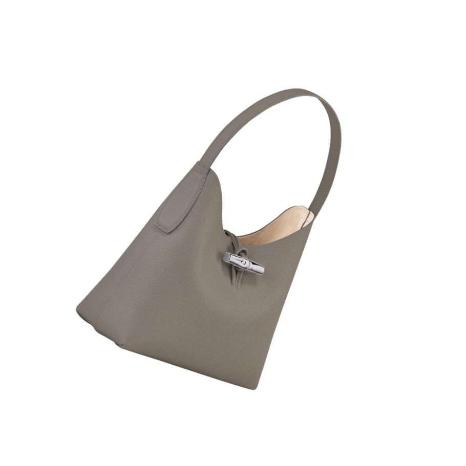 Longchamp Roseau M Schoudertassen Dames Grijs | NL-LS29167
