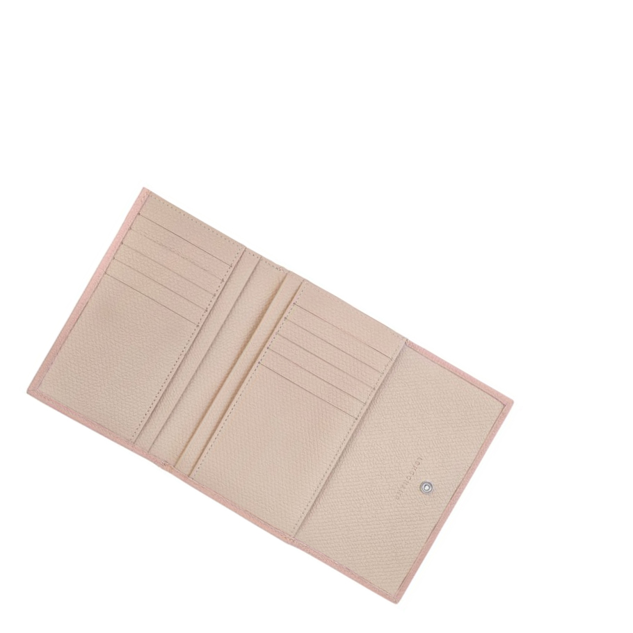 Longchamp Roseau Portefeuille Dames Lichtroze | NL-HN46372