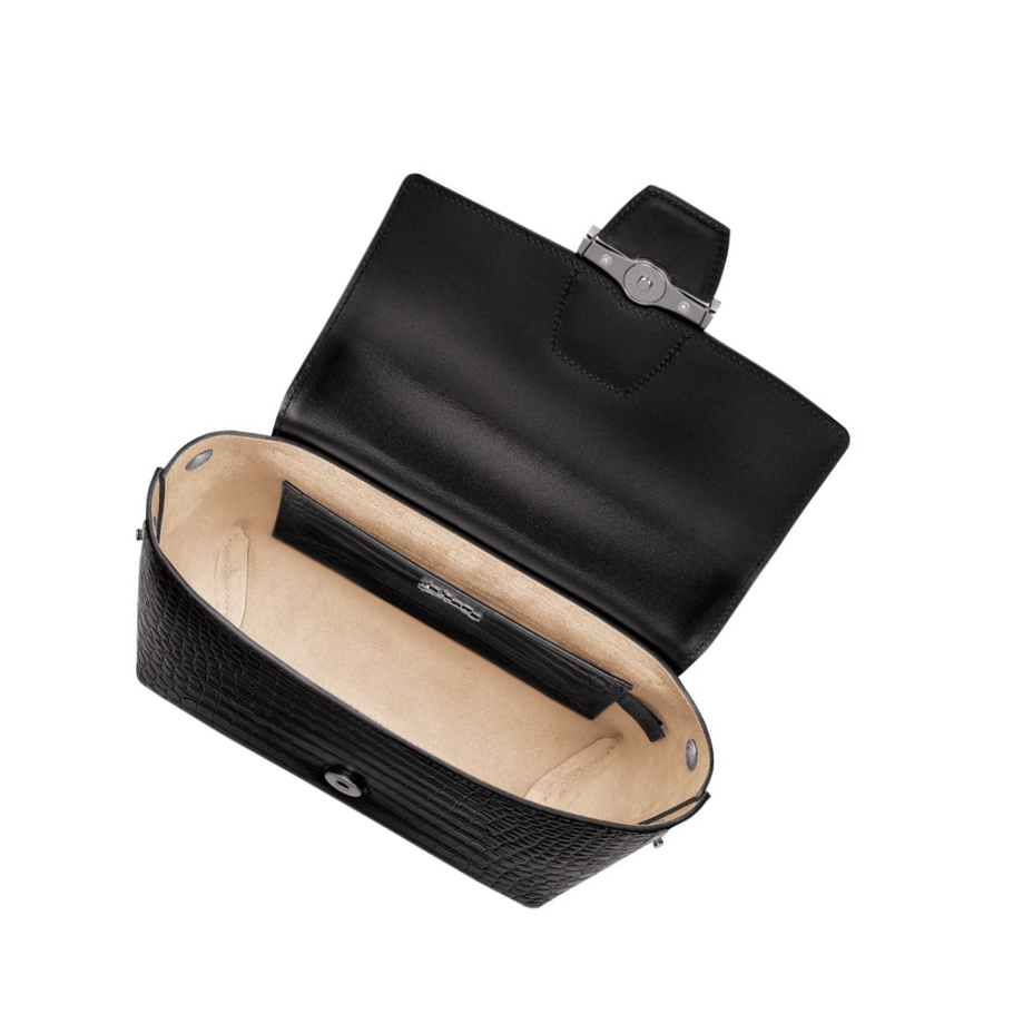 Longchamp Roseau S Crossbodytassen Dames Zwart | NL-WO61837