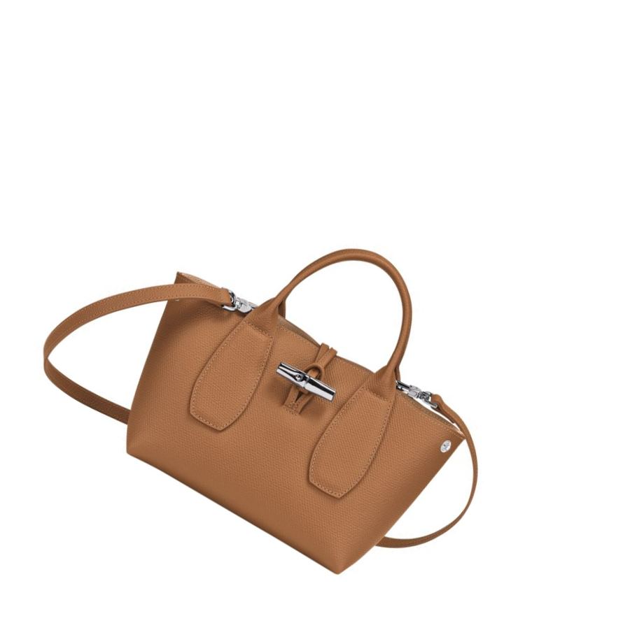Longchamp Roseau S Handtas Dames Beige | NL-FK19672
