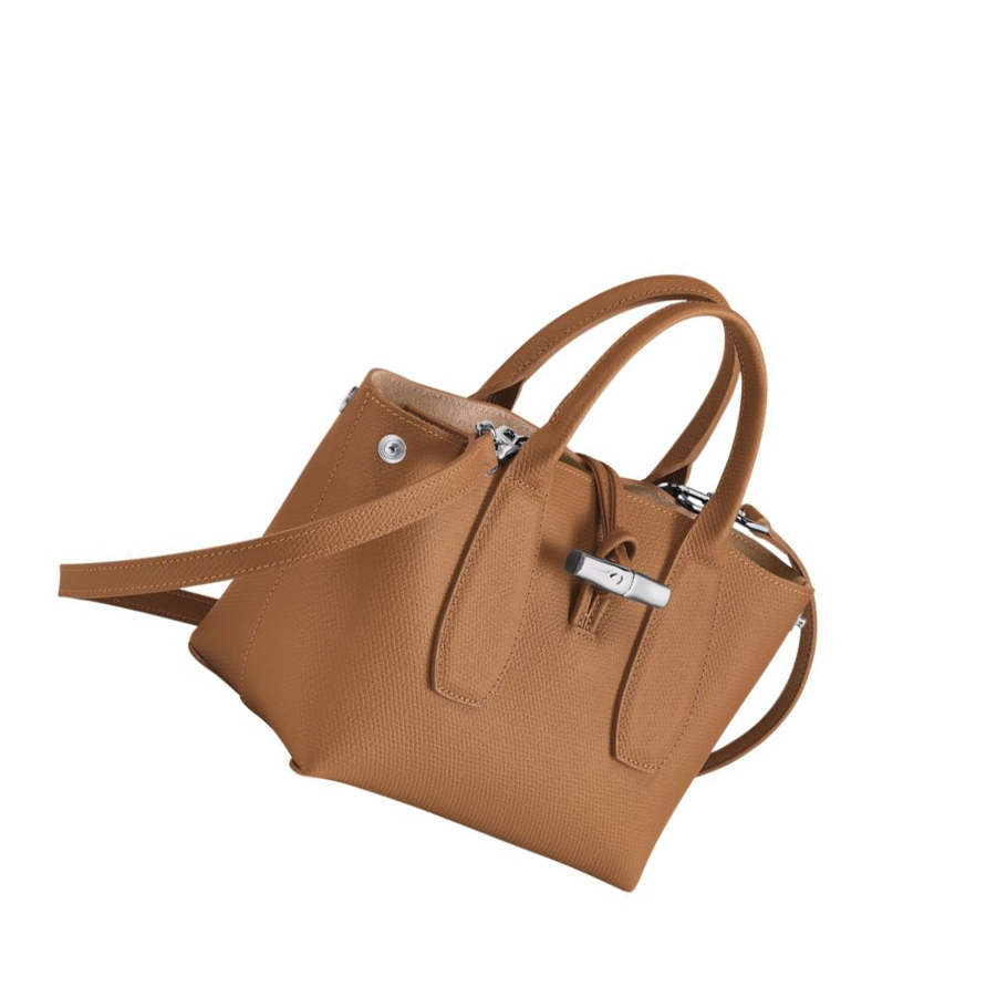 Longchamp Roseau S Handtas Dames Beige | NL-FK19672