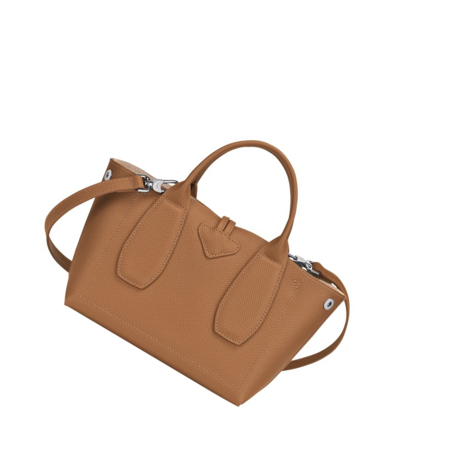 Longchamp Roseau S Handtas Dames Beige | NL-FK19672