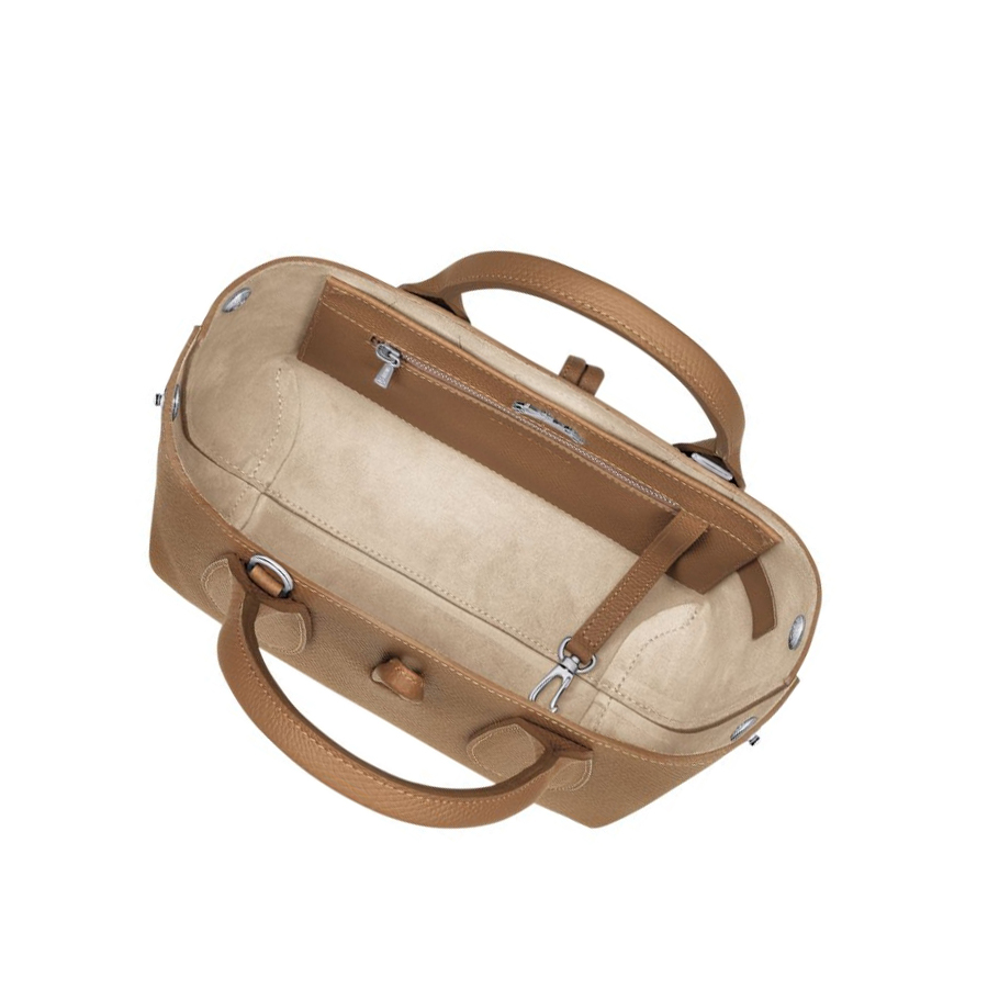 Longchamp Roseau S Handtas Dames Beige | NL-FK19672