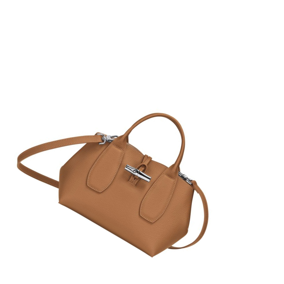 Longchamp Roseau S Handtas Dames Beige | NL-FK19672