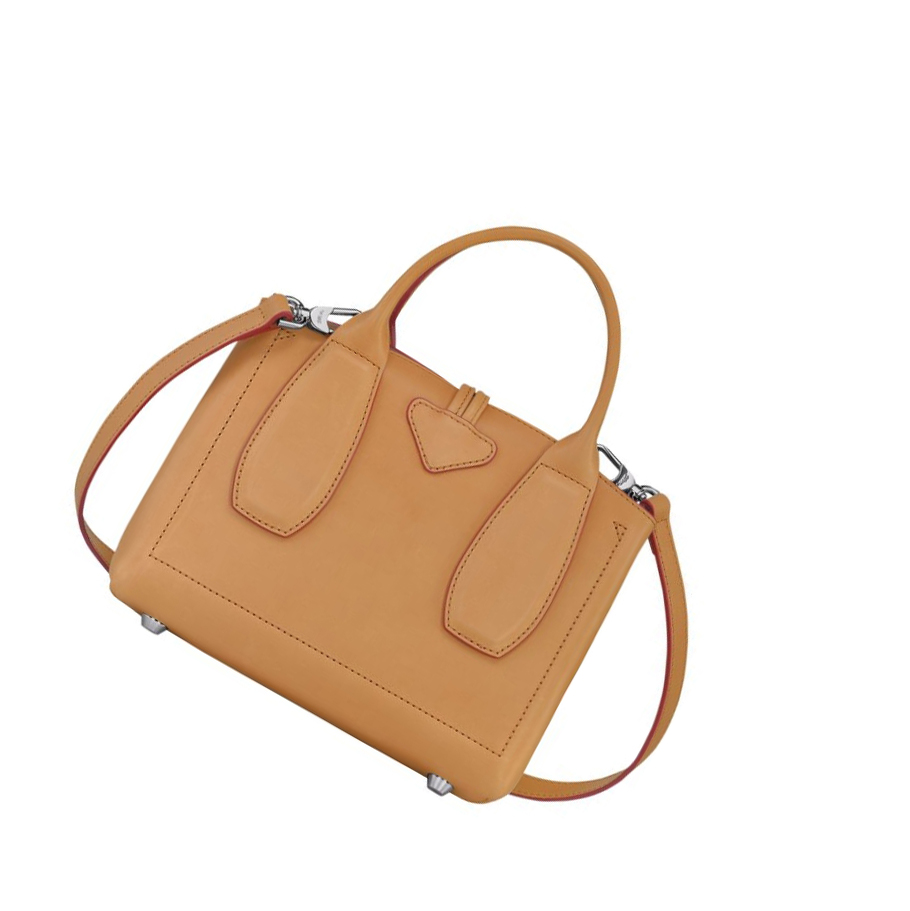Longchamp Roseau S Handtas Dames Bruin | NL-CX10972