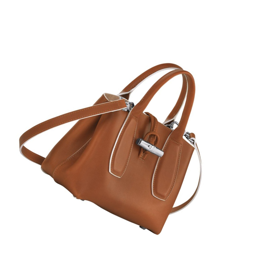 Longchamp Roseau S Handtas Dames Bruin | NL-DP15803