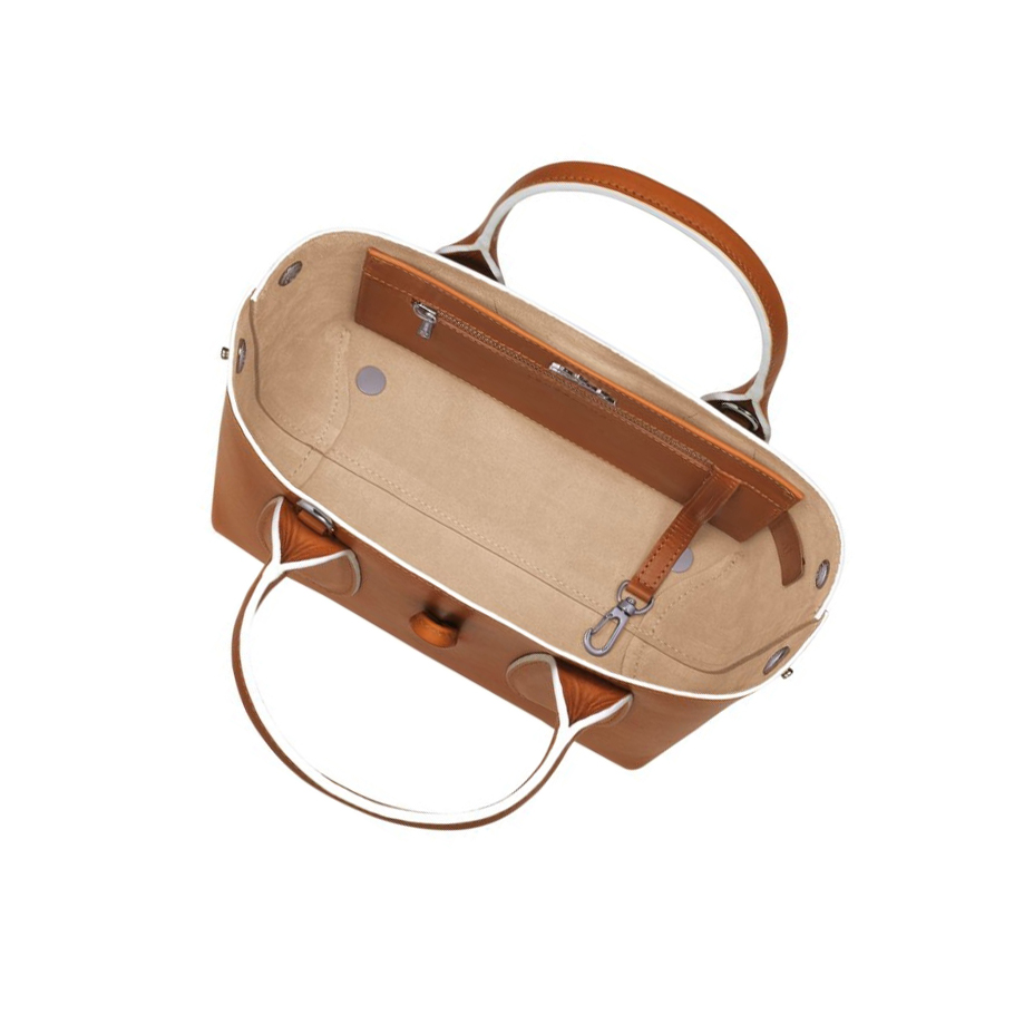 Longchamp Roseau S Handtas Dames Bruin | NL-DP15803