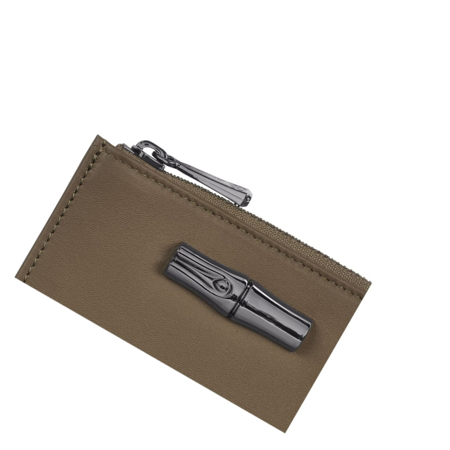 Longchamp Roseau Shadow Portefeuille Dames Bruin | NL-OS97382