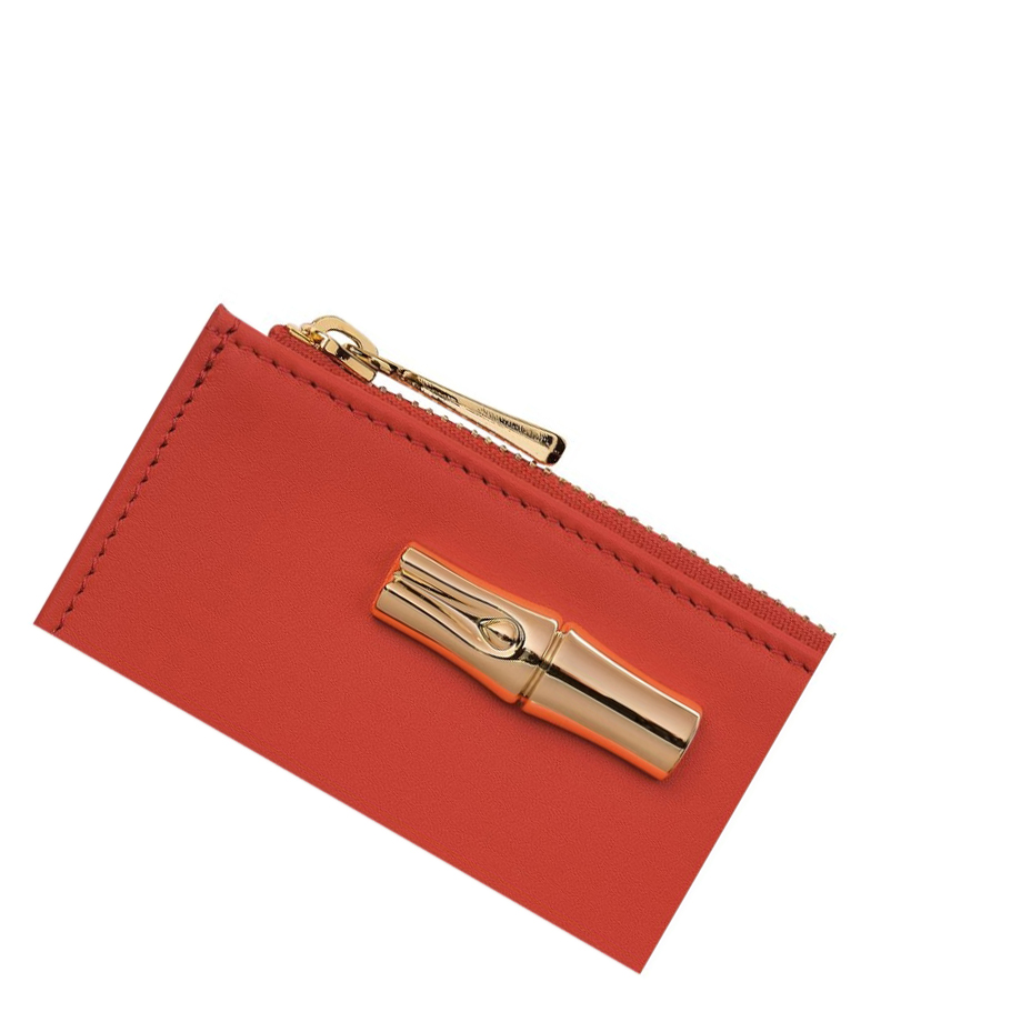 Longchamp Roseau Shadow Portefeuille Dames Roze | NL-QW08735