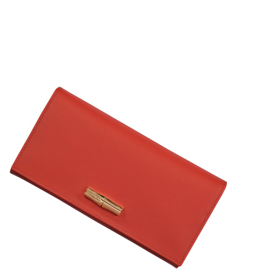Longchamp Roseau Shadow Portefeuille Dames Roze | NL-XK85237