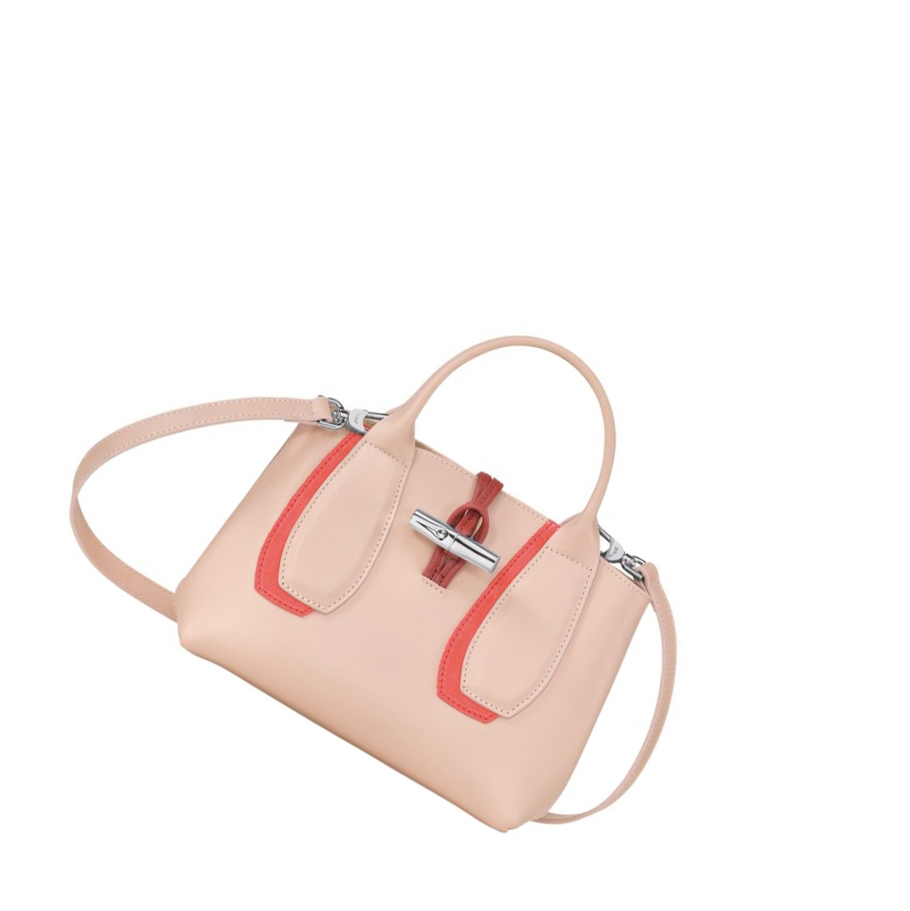 Longchamp Roseau Shadow S Handtas Dames Lichtroze | NL-OT37958