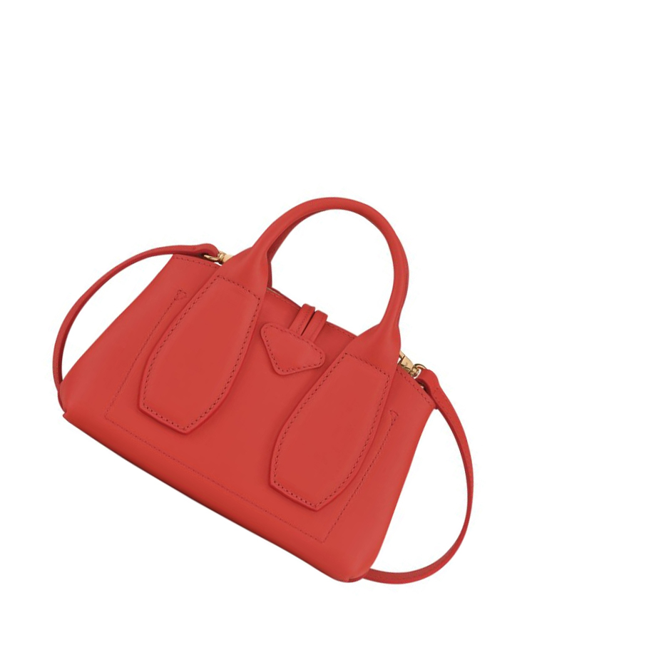 Longchamp Roseau Shadow XS Handtas Dames Roze | NL-IR83509