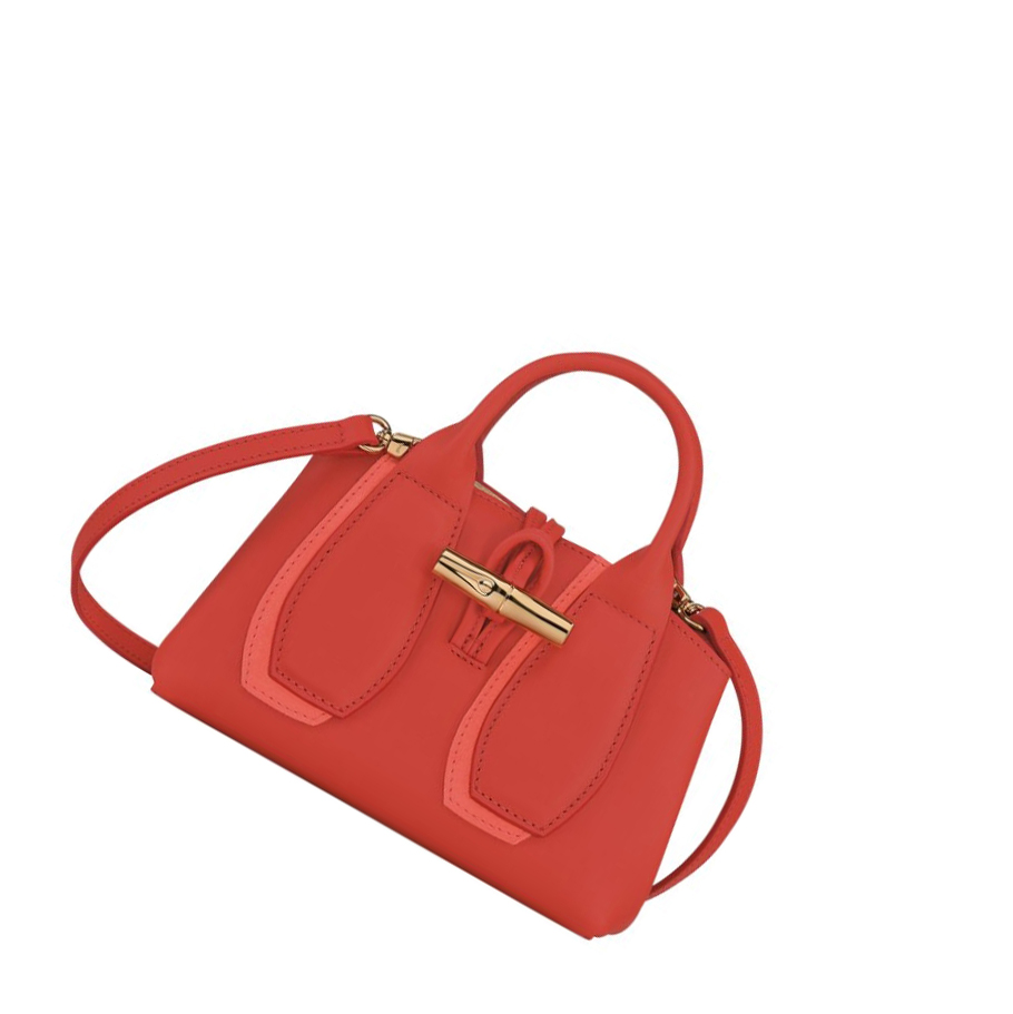 Longchamp Roseau Shadow XS Handtas Dames Roze | NL-IR83509