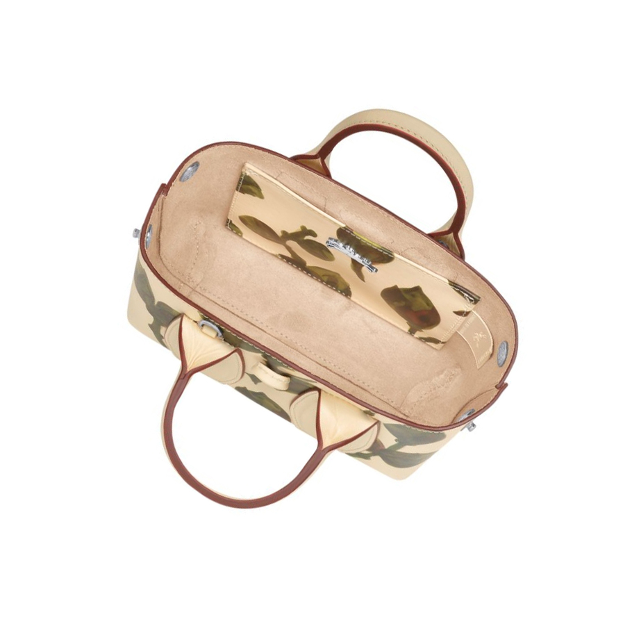 Longchamp Roseau Végétal XS Handtas Dames Khaki | NL-BX45291