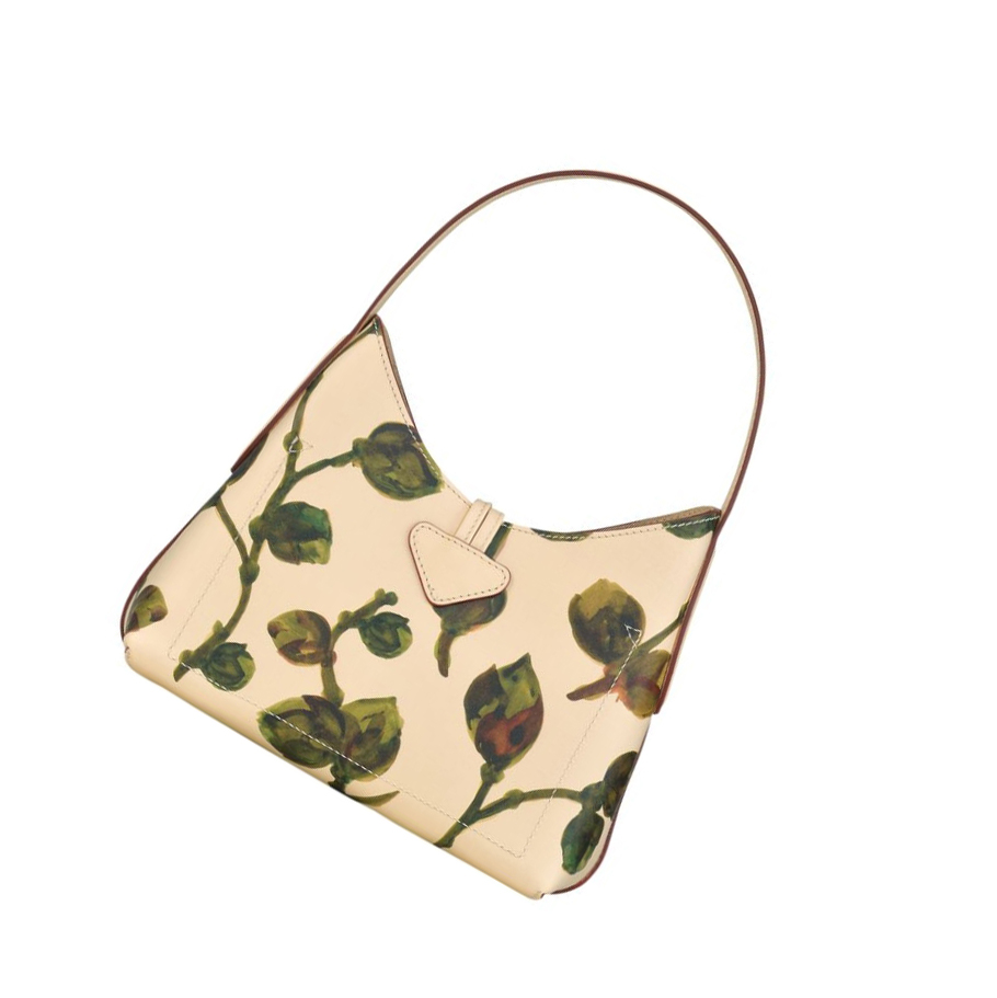 Longchamp Roseau Végétal XS Schoudertassen Dames Khaki | NL-WR87931
