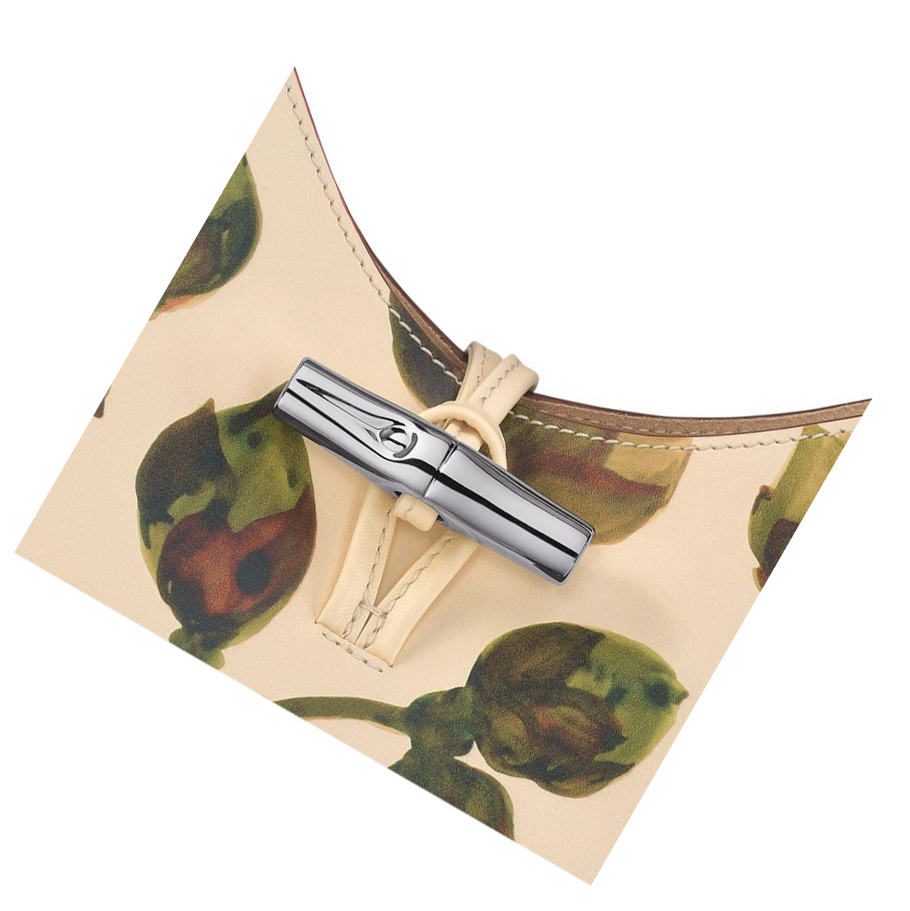 Longchamp Roseau Végétal XS Schoudertassen Dames Khaki | NL-WR87931