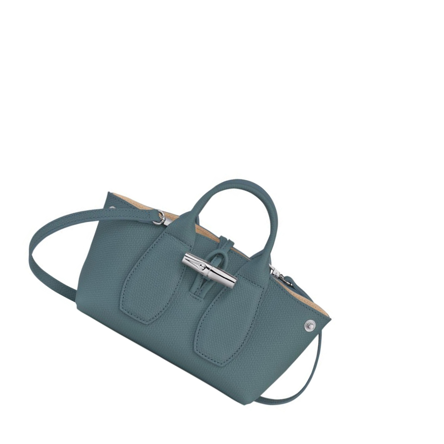 Longchamp Roseau XS Handtas Dames Blauw | NL-TX90172