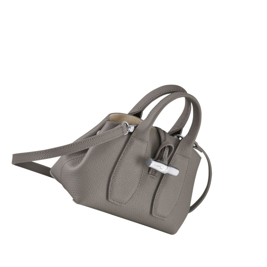 Longchamp Roseau XS Handtas Dames Grijs | NL-AB84327