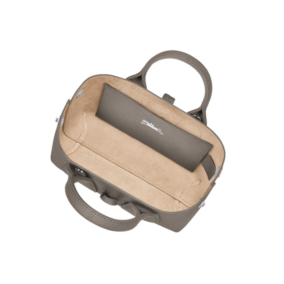 Longchamp Roseau XS Handtas Dames Grijs | NL-AB84327