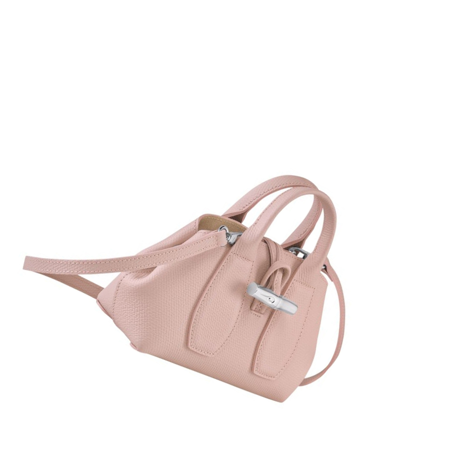Longchamp Roseau XS Handtas Dames Lichtroze | NL-RH60437