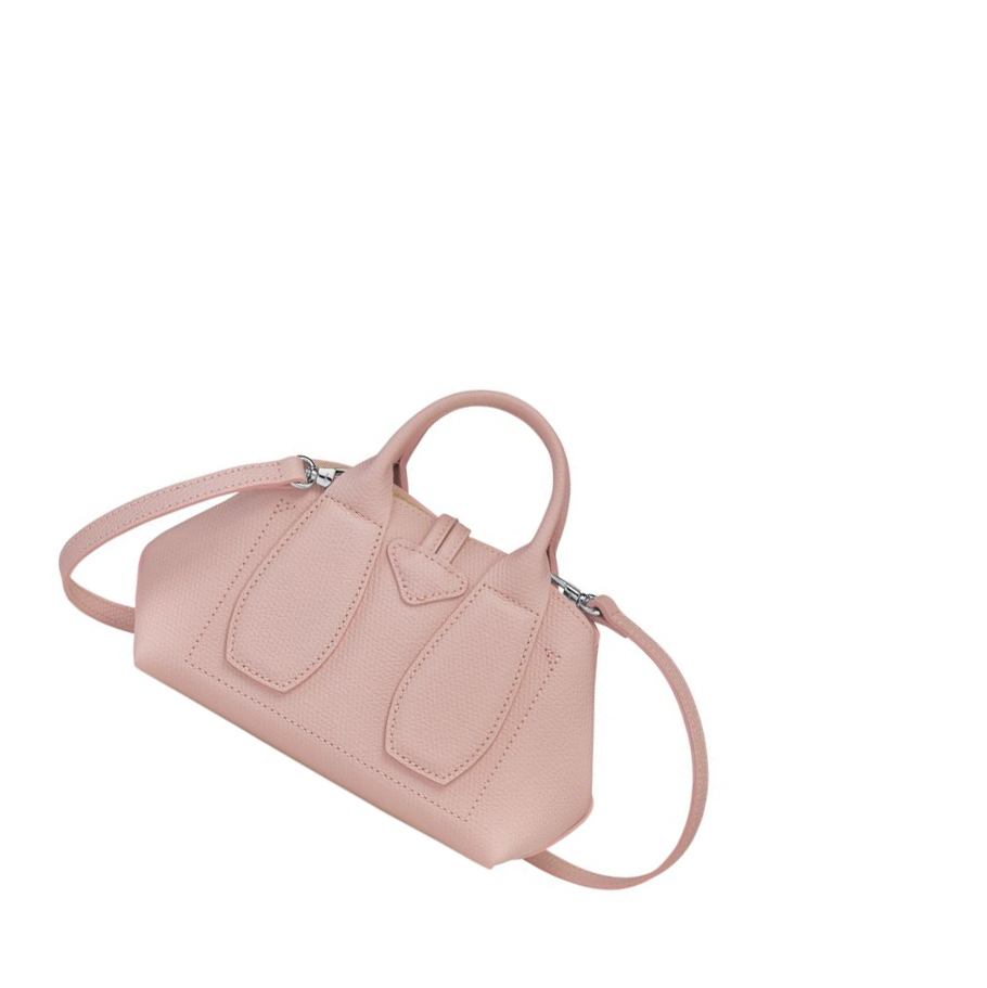 Longchamp Roseau XS Handtas Dames Lichtroze | NL-RH60437