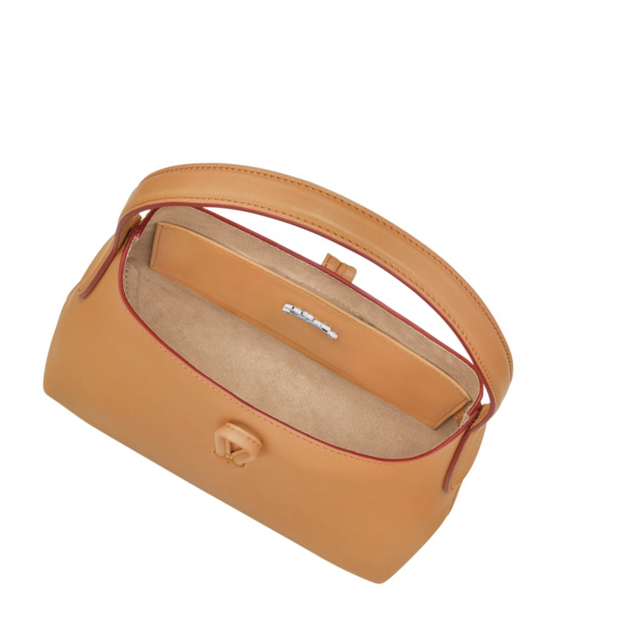 Longchamp Roseau XS Schoudertassen Dames Bruin | NL-CY95617