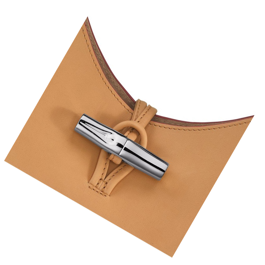 Longchamp Roseau XS Schoudertassen Dames Bruin | NL-CY95617