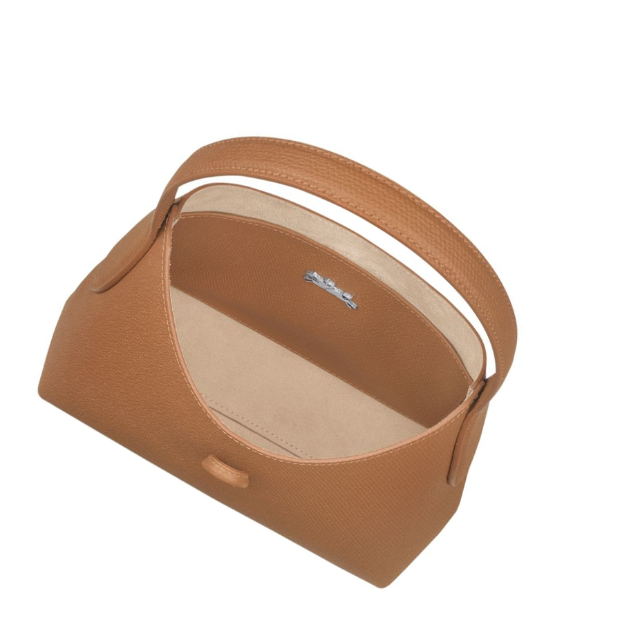 Longchamp Roseau XS Schoudertassen Dames Beige | NL-MN27316