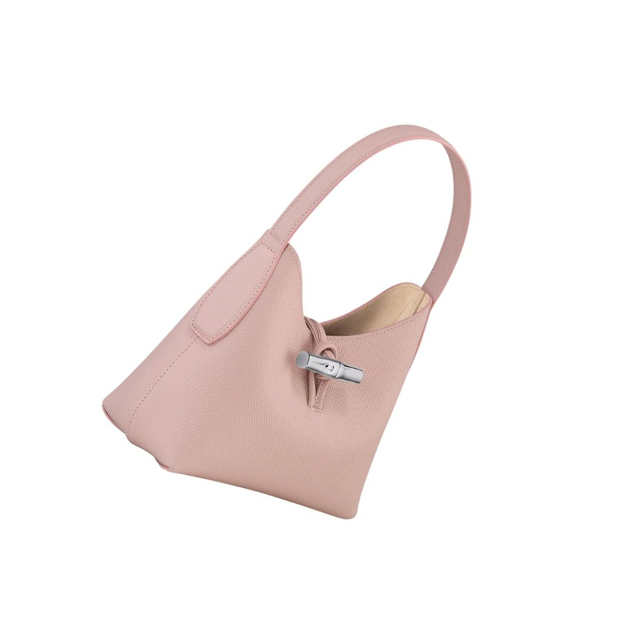 Longchamp Roseau XS Schoudertassen Dames Lichtroze | NL-SB53087